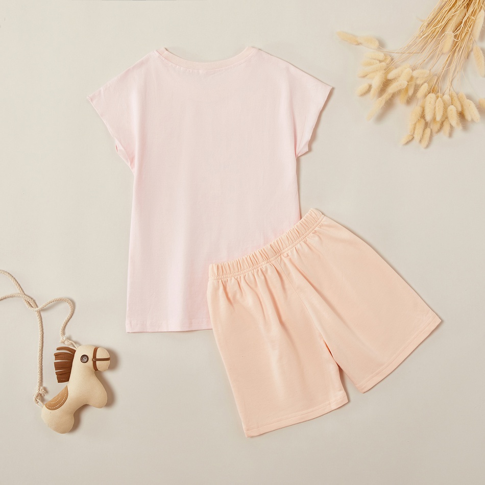 Stylish Tiger Print Tee and Solid Shorts Set